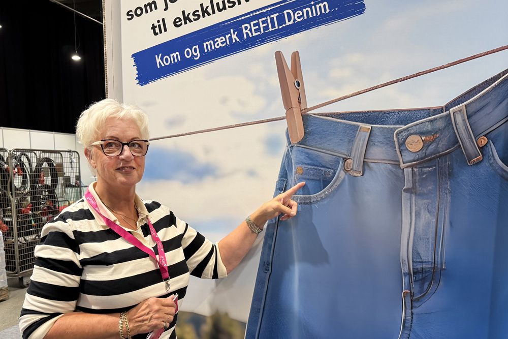 Refit giver kasseret tekstil nyt liv som eksklusivt papir
